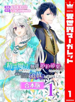 【合本版】精霊魔法が使えない無能だと婚約破棄されたので、義妹の奴隷になるより追放を選びましたの書影